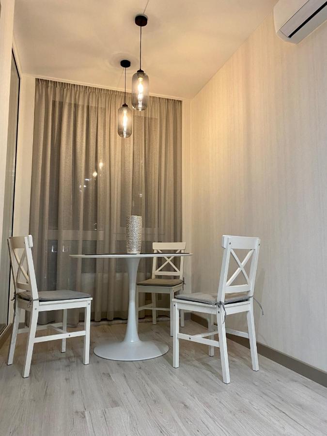 Slavutich Apartments Near Metro Station Kyjev Exteriér fotografie