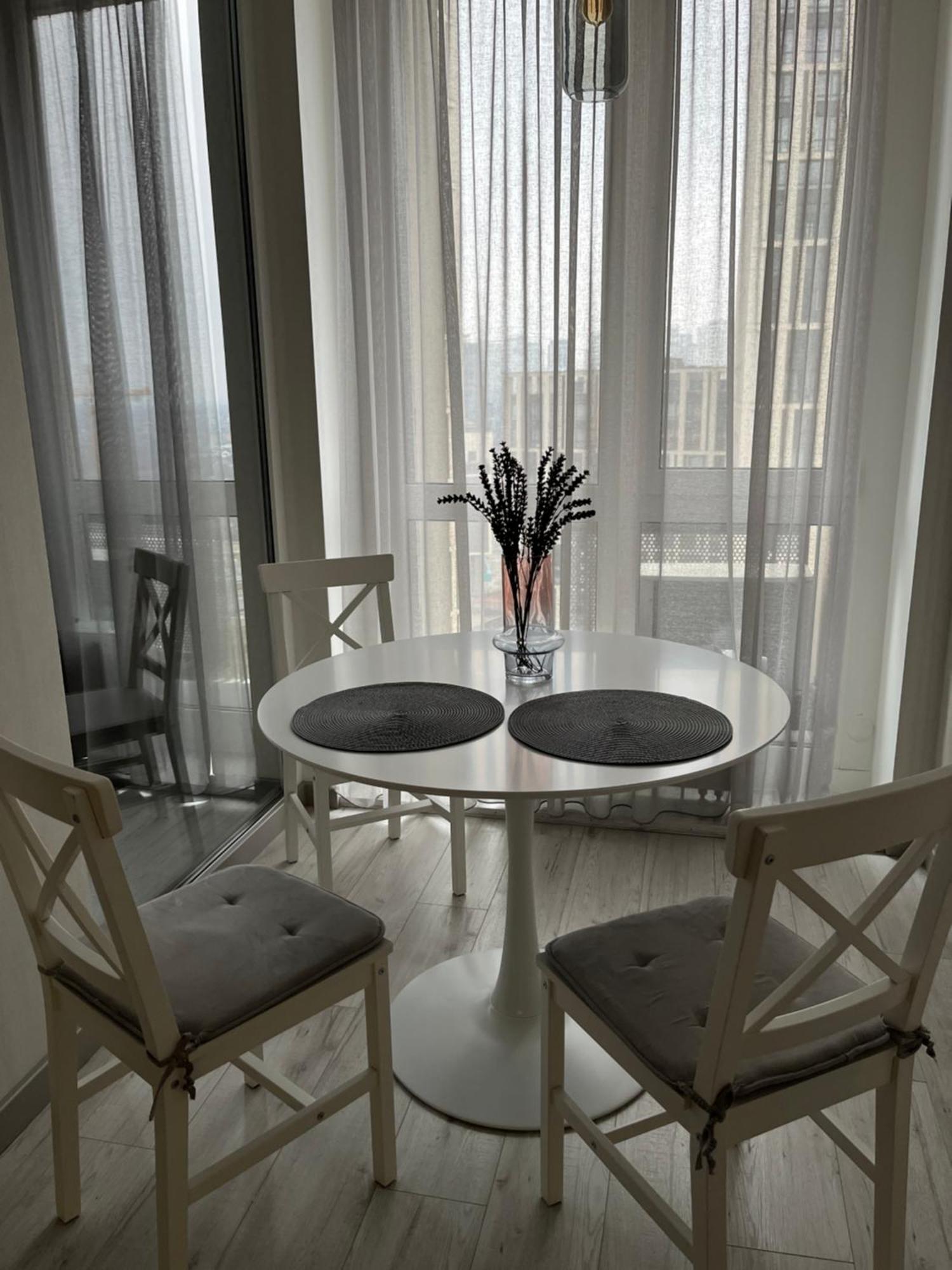 Slavutich Apartments Near Metro Station Kyjev Exteriér fotografie